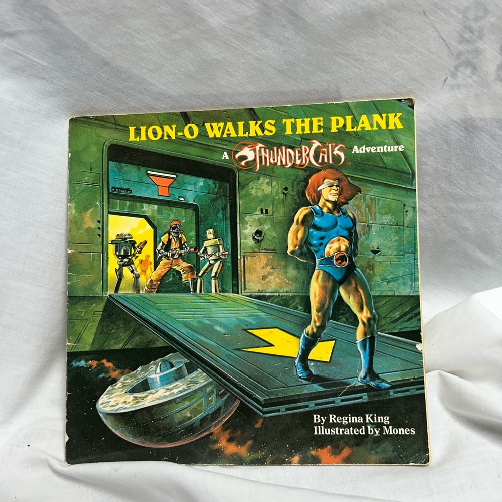 Thundercats Lion-O Walks the Plank Book
